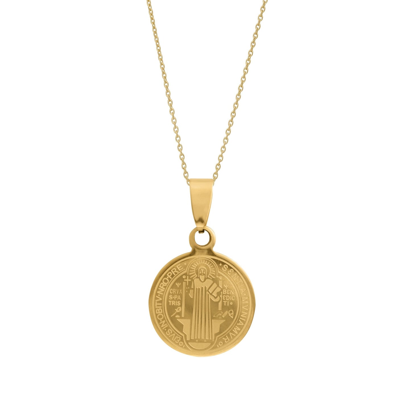 Saint Necklace (Longer Layer) | Gold