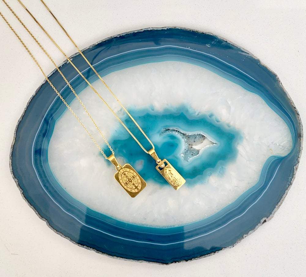 Saint Necklace | Gold by Lindi Kingi Design shop online now
