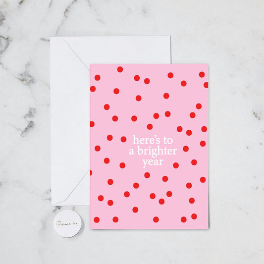 A BRIGHTER YEAR GREETING CARD (182)