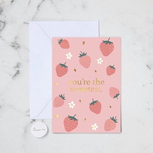 YOU'RE THE SWEETEST GREETING CARD (202)