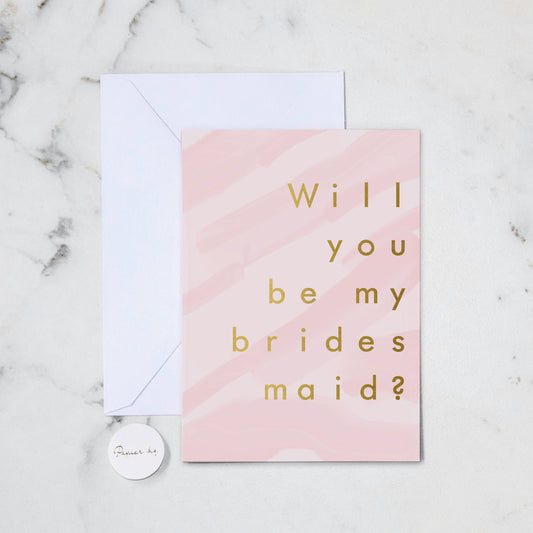 BE MY BRIDESMAID GREETING CARD (55)