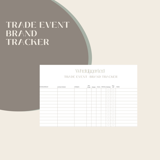 Trade Event Tracker