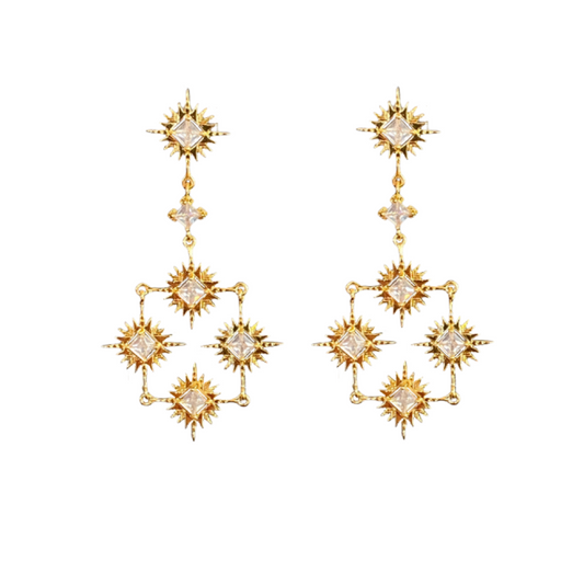 Starburst Collective Earrings | Gold