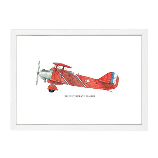 BREGUET AEROPLANE PRINT