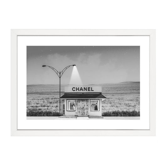 CHANEL B/W PRINT