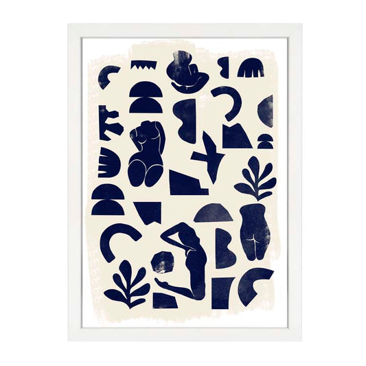 ANJ PRINT NAVY