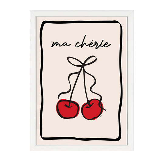CHERRY BOW RED PRINT