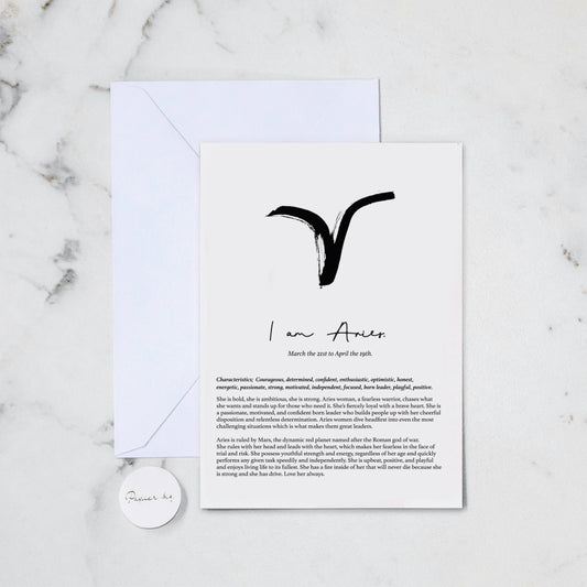 ARIES GREETING CARD (84)
