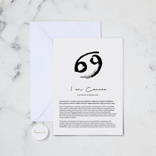 CANCER GREETING CARD (85)