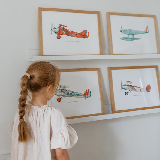 SUPERMARINE S6c AEROPLANE PRINT