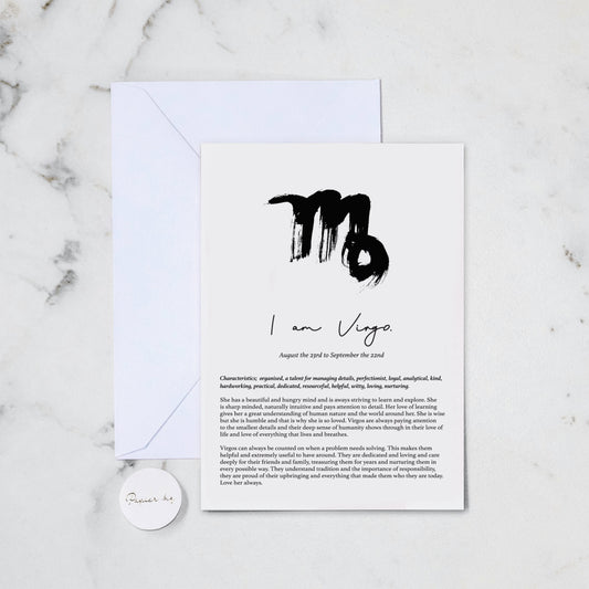 VIRGO GREETING CARD (94)
