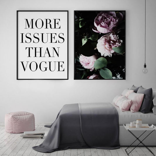 VOGUE WHITE PRINT